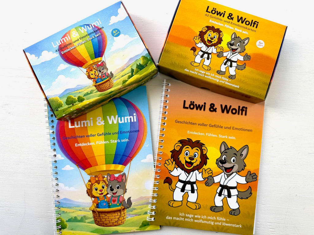 Lumi & Wumi + Löwi & Wolfi Entdecker-Paket
