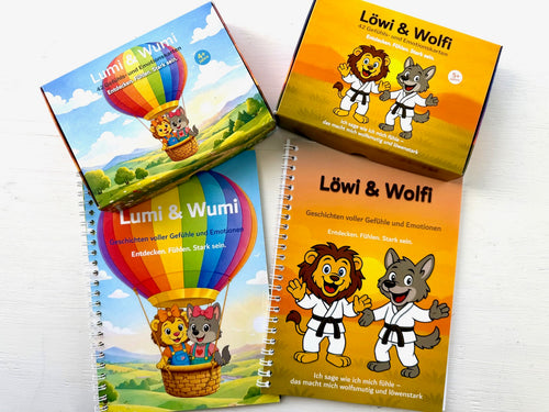 Lumi & Wumi + Löwi & Wolfi Entdecker-Paket